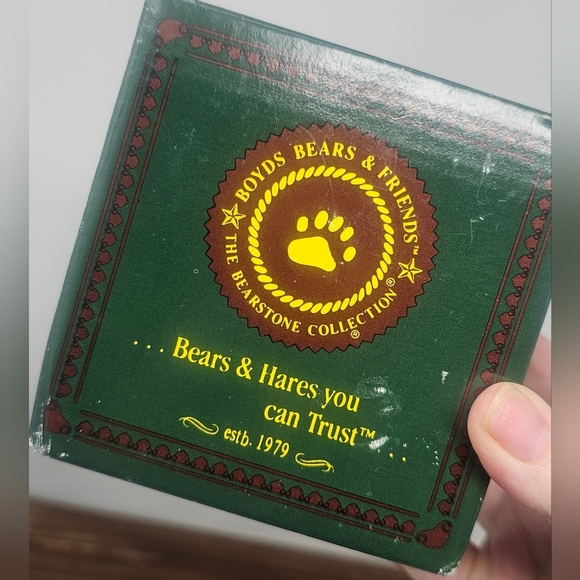 Vintage Boyds Bears & Friends 1998 Limited Edition Noel Bruinski Da Electrician - Picture 13 of 16